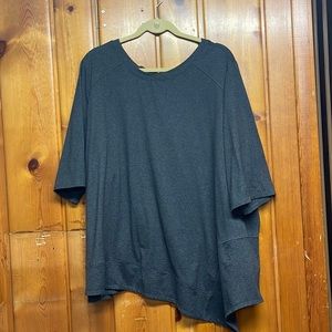 Grey plus-size activewear